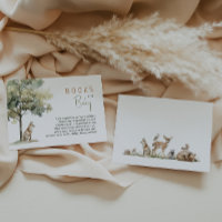 Forest Woodland Animals Baby Shower Books For Baby
