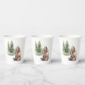Forest Woodland Animals | Bear Baby Shower Paper Cups | Zazzle
