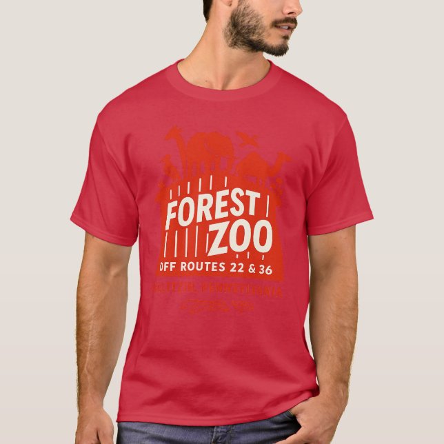 Forest Zoo - Gallitzin, PA T-Shirt (Front)