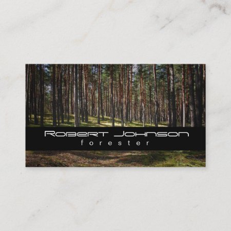 Forester Business Card
