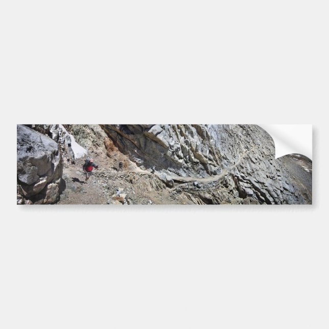 Forester Pass Catwalk - John Muir Trail Bumper Sticker (Front)