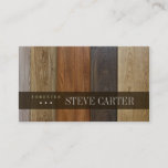 Forester Wood Forest Boards Floor Woodworker Card at Zazzle