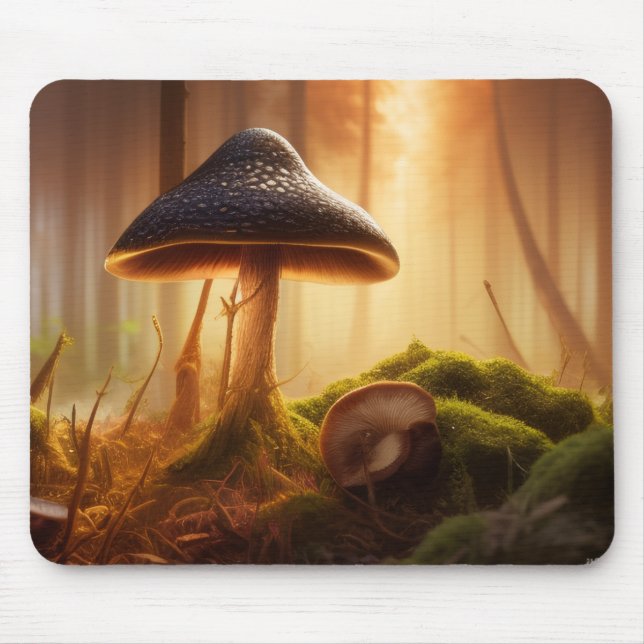 Forestial Sunset Mouse Pad (Front)