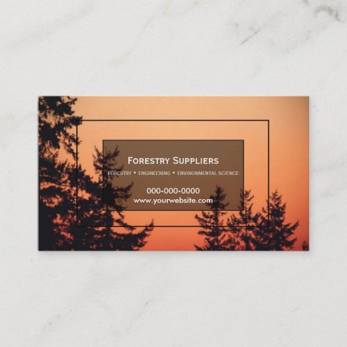 Forestry Business Card