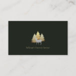 Forestry Service Business Card at Zazzle