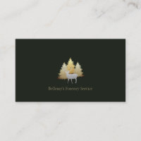 Forestry Service Business Card