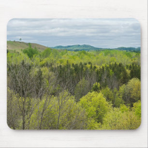 Forests and Hills of Black River Falls Wisconsin Mouse Pad