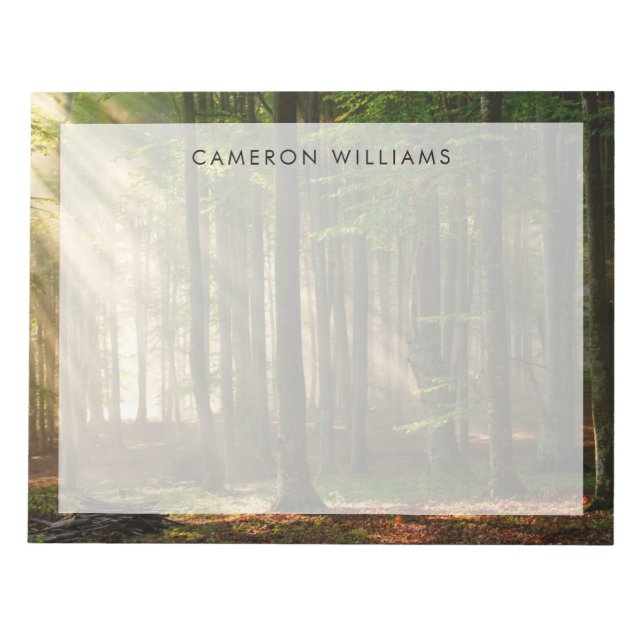 Forests | Autumn Forest Notepad (Front)