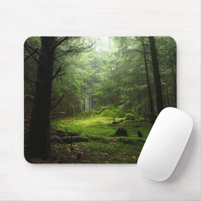 Forests | Auvergne France Mouse Pad (With Mouse)