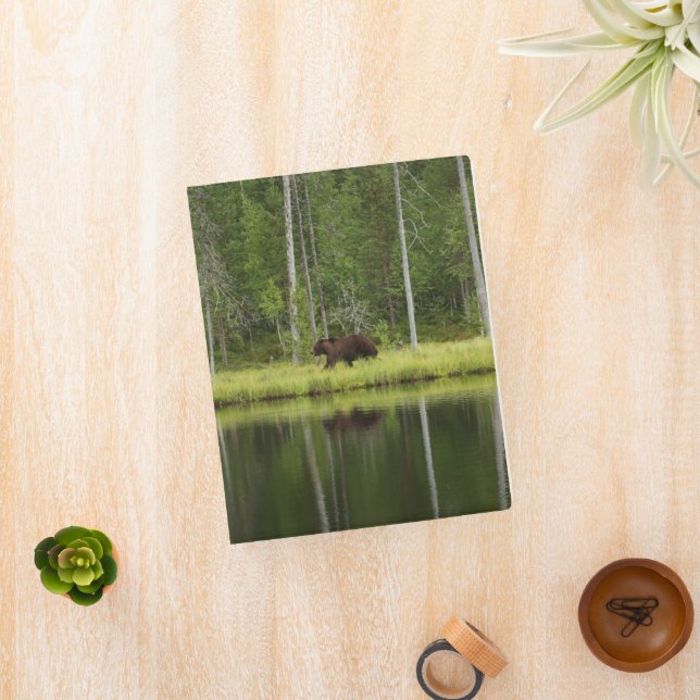 Forests | Bear at Taiga Forest Northern Finland Mini Binder (InSitu)