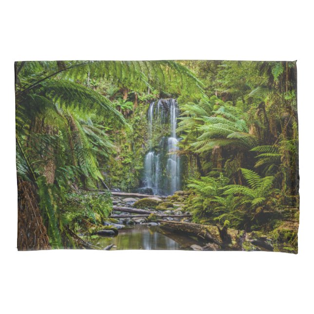 Forests | Beauchamp Falls Australia Pillow Case (Front)