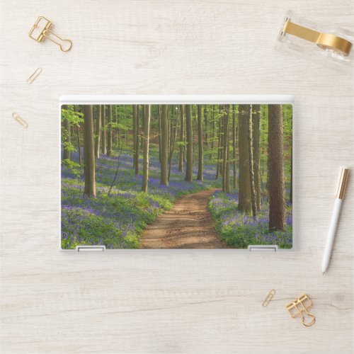Forests  Bluebell Forest in Belgium HP Laptop Skin