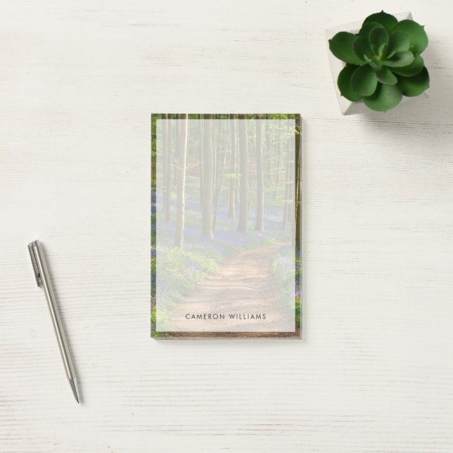 Forests | Bluebell Forest in Belgium Post-it Notes (Office)