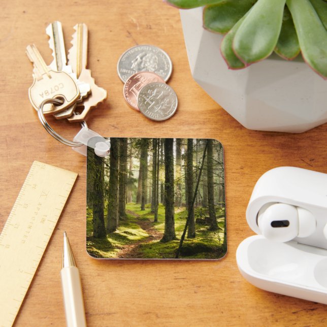 Forests | Boreal Forest Sweden Keychain (Desk)