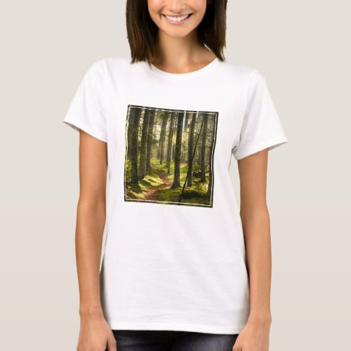 Forests  Boreal Forest Sweden T_Shirt