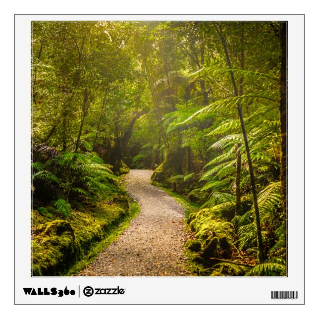 Forests | Footpath Into Forest Wall Decal (Front)