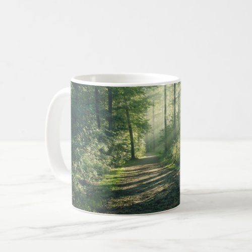 Forests  Forest Path Hamburg Germany Coffee Mug