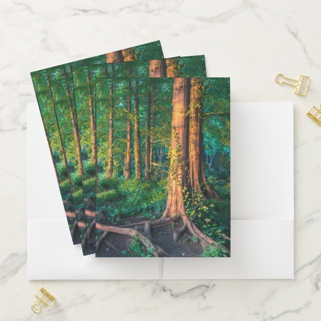 Forests | Greenery & Woodland Pocket Folder (In Situ)