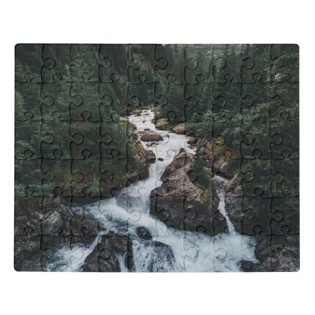 Forests | Grison Graubunden Canton Jigsaw Puzzle (Puzzle Horizontal)