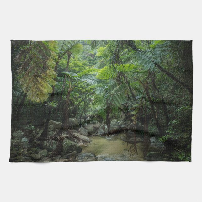 Forests | Iriomote Ishigaki National Park Kitchen Towel (Horizontal)