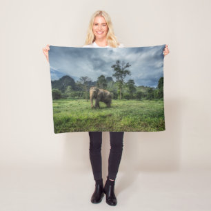 Forests   Kao Sok National Park Fleece Blanket