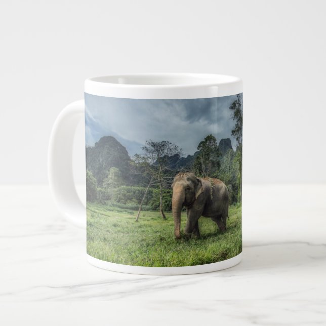 Forests | Kao Sok National Park Giant Coffee Mug (Front Left)