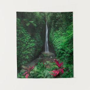 Forests   Leke Leke Waterfalls in Bali Tapestry