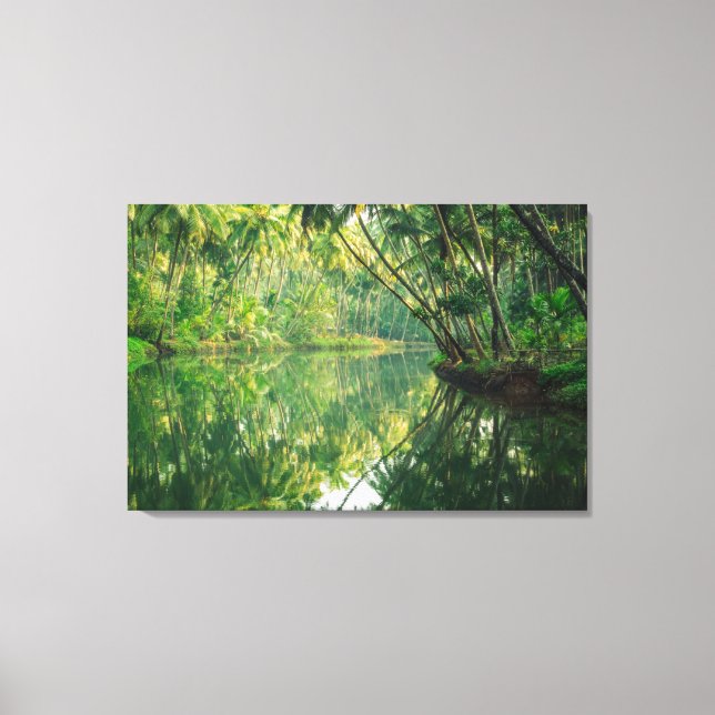 Forests | Mangrove Forest Canvas Print (Front)