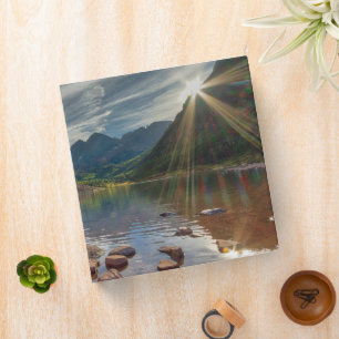 Forests   Maroon Bells Colorado 3 Ring Binder