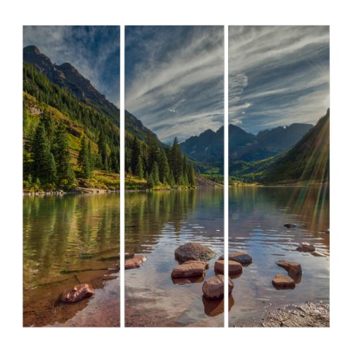 Forests  Maroon Bells Colorado Triptych