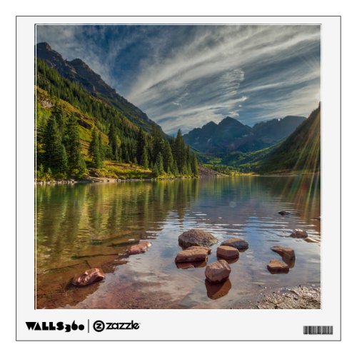 Forests  Maroon Bells Colorado Wall Decal