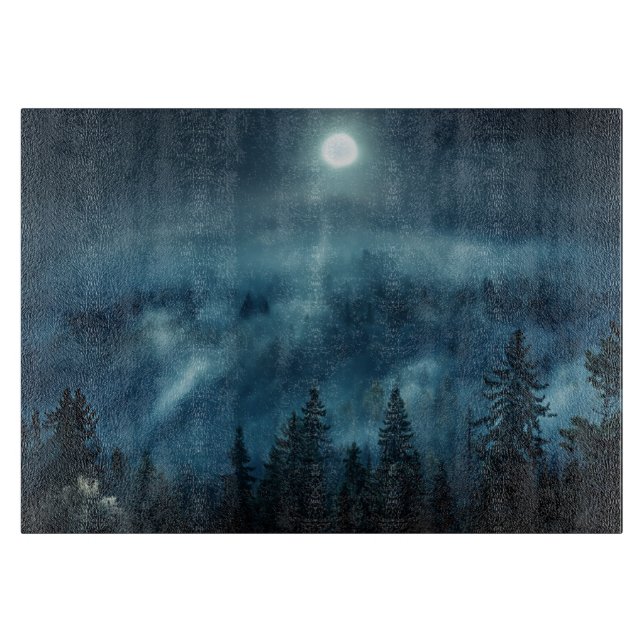 Forests | Moonlit Forest Cutting Board (Front)