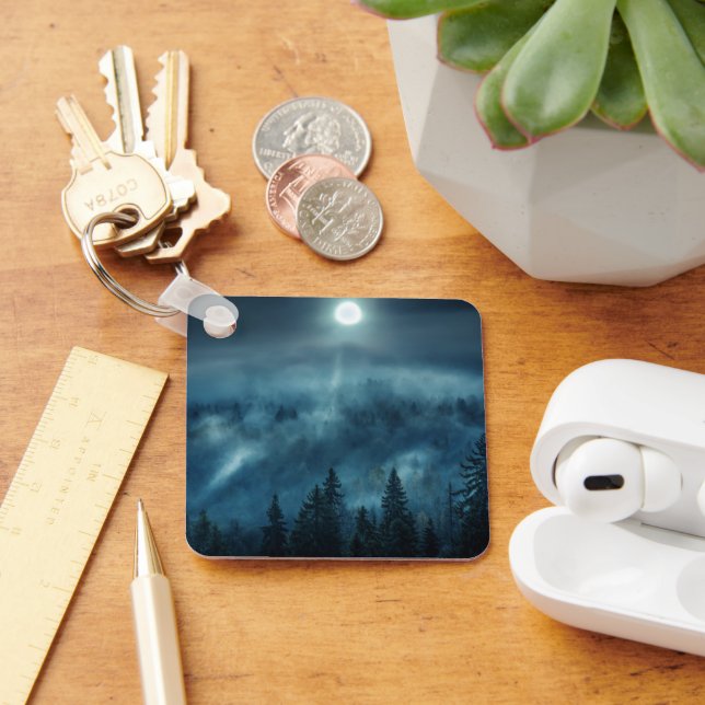 Forests | Moonlit Forest Keychain (Desk)