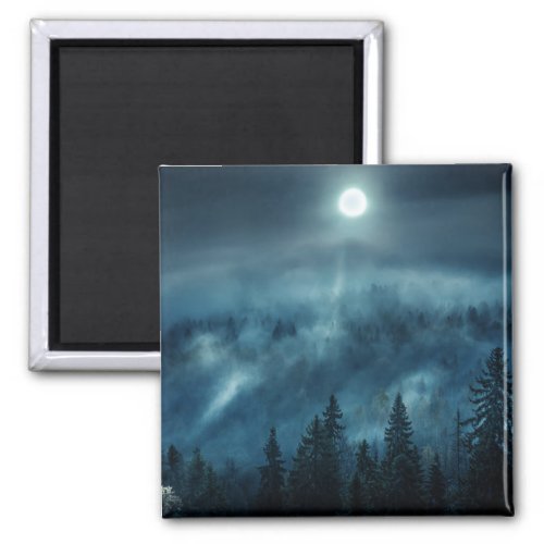 Forests  Moonlit Forest Magnet