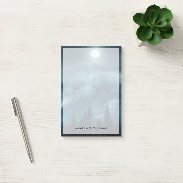 Forests | Moonlit Forest Post-it Notes (Office)