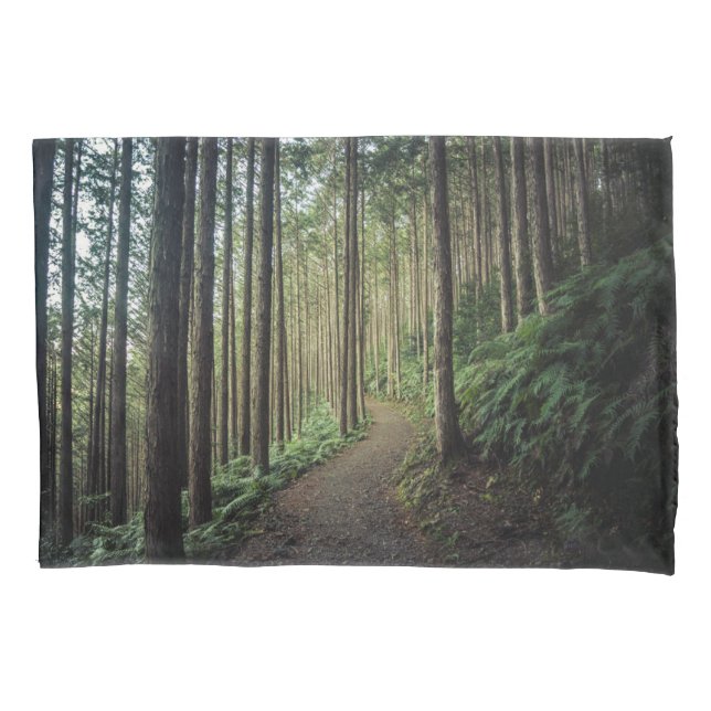 Forests | Mountains of Wakayama Japan Pillow Case (Front)