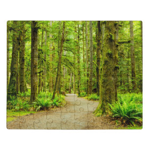 Forests Olympic National Park Jigsaw Puzzle