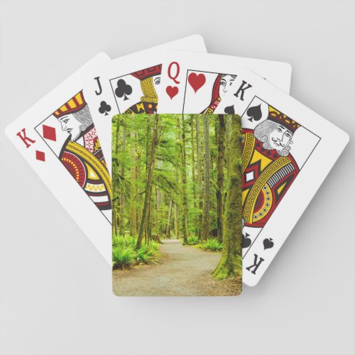 Forests  Olympic National Park Poker Cards