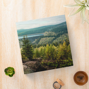 Forests Ore Mountains Germany 3 Ring Binder