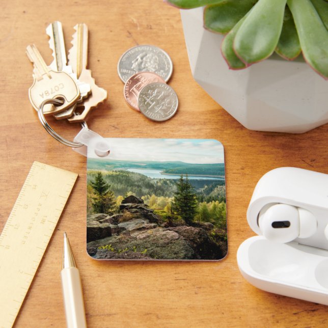 Forests | Ore Mountains Germany Keychain (Desk)