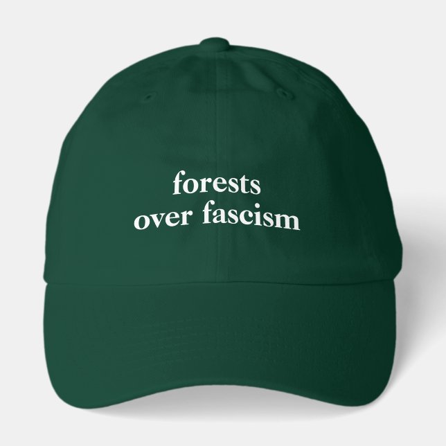 forests over fascism hat (Front)