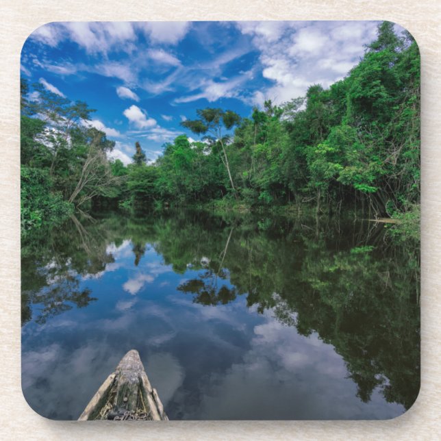 Forests | Peruvian Jungle Forest Beverage Coaster (Front)