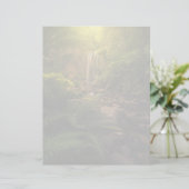 Forests | Sunlight Highlights Waterfall (Standing Front)