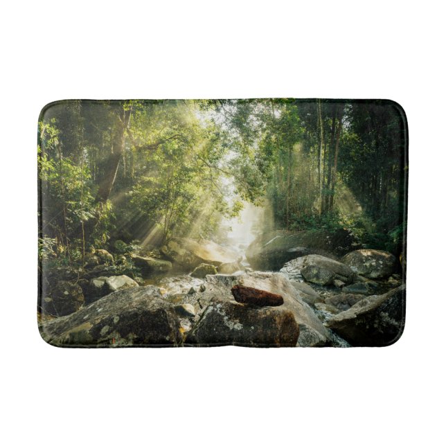 Forests | Tropical Jungle Forest Bath Mat (Front)