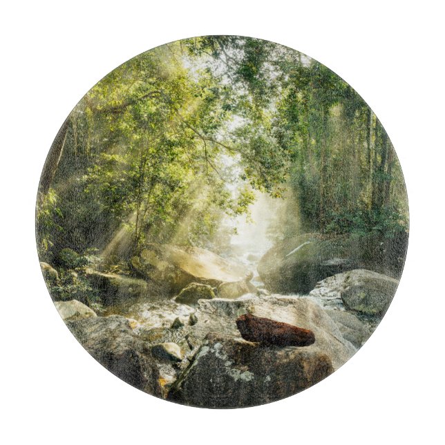 Forests | Tropical Jungle Forest Cutting Board (Front)