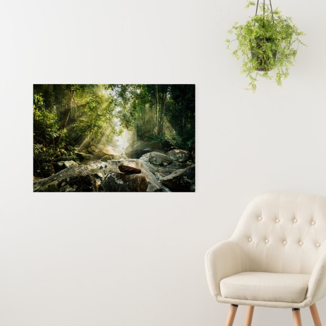 Forests | Tropical Jungle Forest Foam Board (In Situ (Wall))