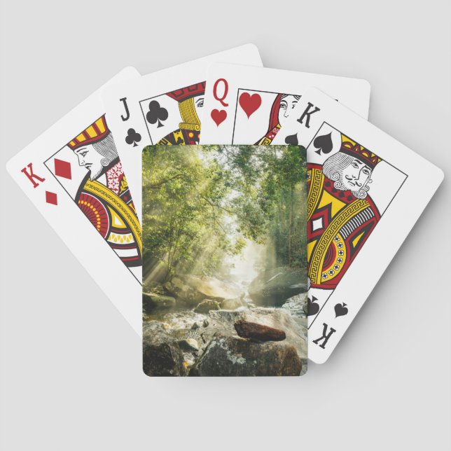 Forests | Tropical Jungle Forest Poker Cards (Back)
