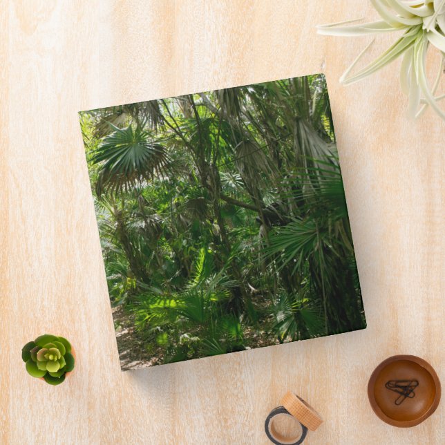 Forests | Tropical Rainforest Tulum Mexico 3 Ring Binder (In Situ)