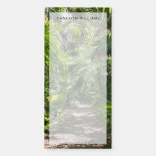 Forests Tropical Rainforest Tulum Mexico Magnetic Notepad