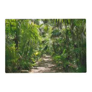 Forests Tropical Rainforest Tulum Mexico Placemat